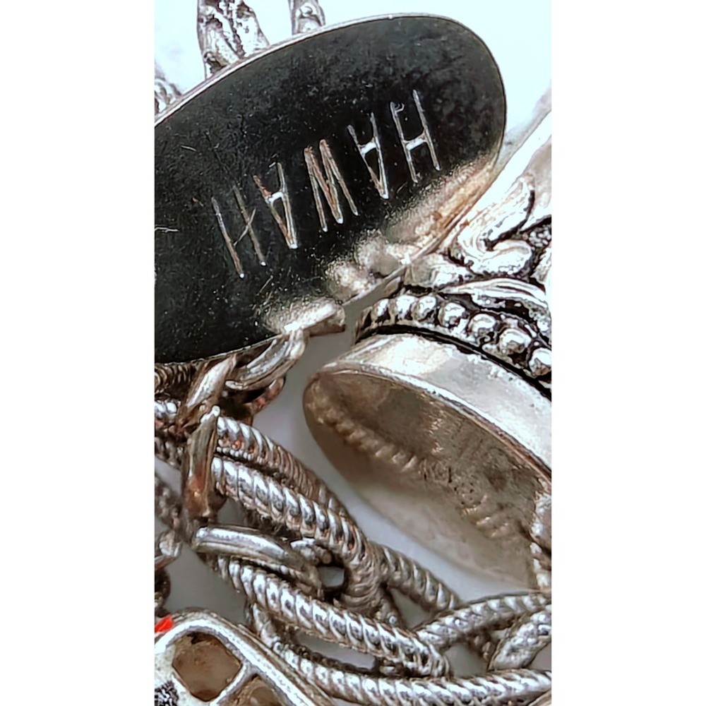 Vintage World Travelers Charm Bracelet Silver  55g London Vegas Munich & more - Picture 15 of 16